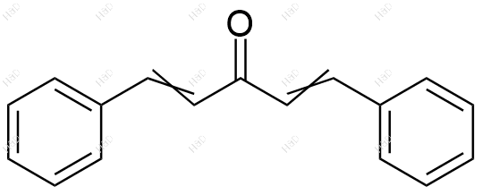 二亚苄叉丙酮DBA化学结构式