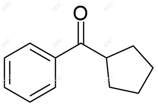 苯基酮环戊酯化学结构式