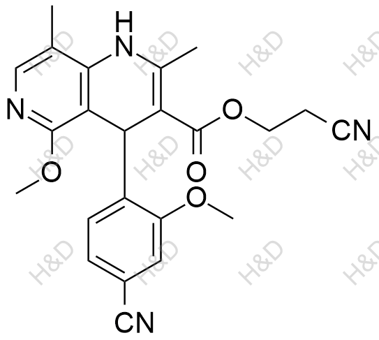 非奈利酮杂质101结构式