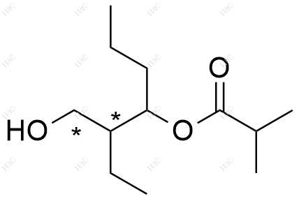 2-乙基-1,3-己二醇杂质D结构式