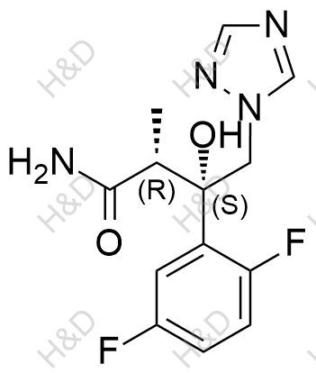 艾沙康唑杂质87结构式