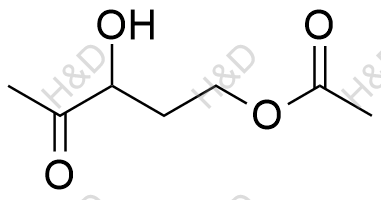 3-羟基-4-氧代戊基乙酸酯化学结构式