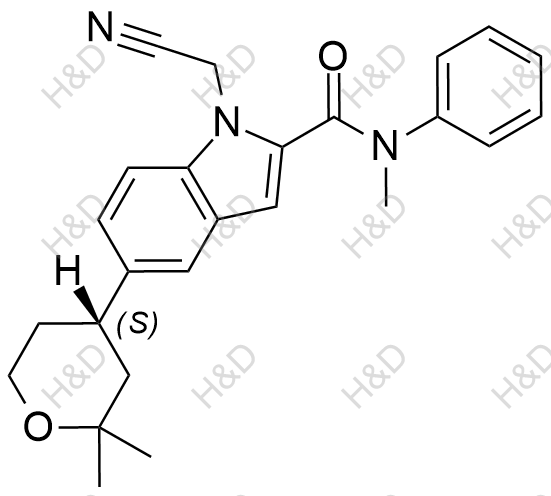 奥格列龙杂质10结构式