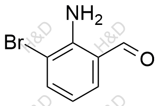 2-氨基-3-溴苯甲醛结构式