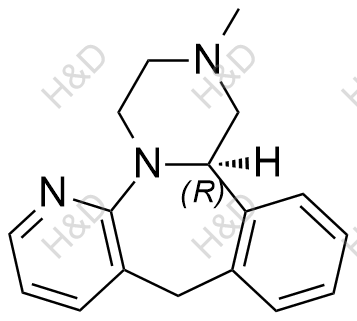(R)-米氮平结构式