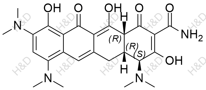 米诺环素杂质22结构式