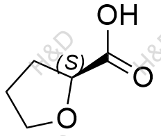 (S)-四氢呋喃-2-甲酸结构式