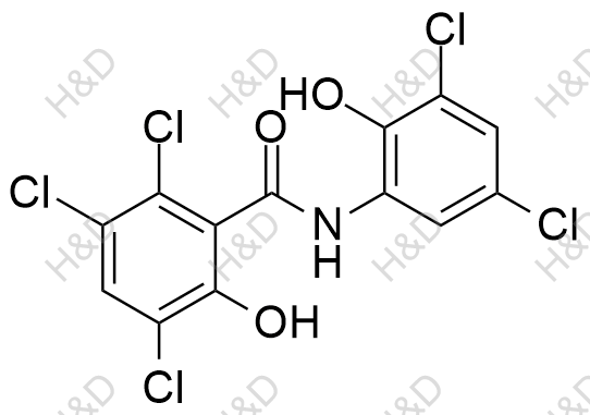 氯羟柳胺化学结构式