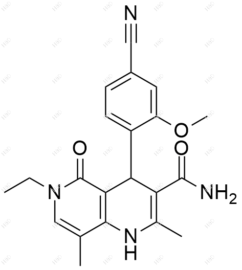 非奈利酮杂质108结构式