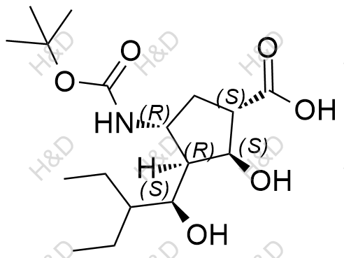 帕拉米韦杂质100结构式
