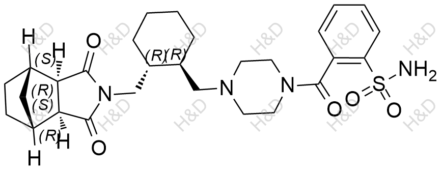 鲁拉西酮杂质66结构式