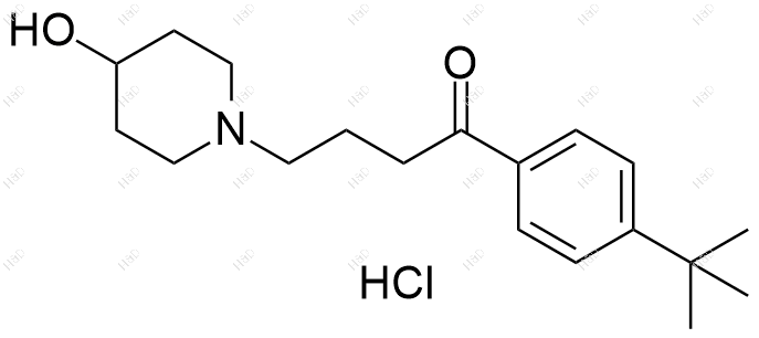 依巴斯汀EP杂质D(盐酸盐)结构式