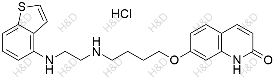 依匹哌唑杂质112(盐酸盐)结构式
