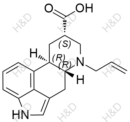 卡麦角林杂质8结构式