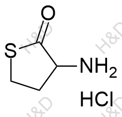 厄多司坦杂质2(盐酸盐)结构式