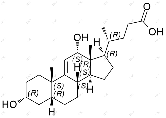 胆酸杂质12结构式