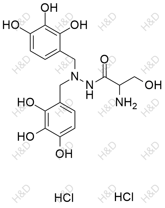 苄丝肼EP杂质B（双盐酸盐）结构式