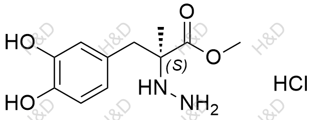 卡比多巴EP杂质 E(盐酸盐)结构式