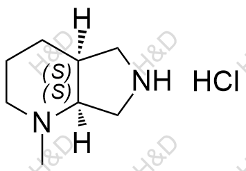 莫西沙星杂质S1(盐酸盐)结构式
