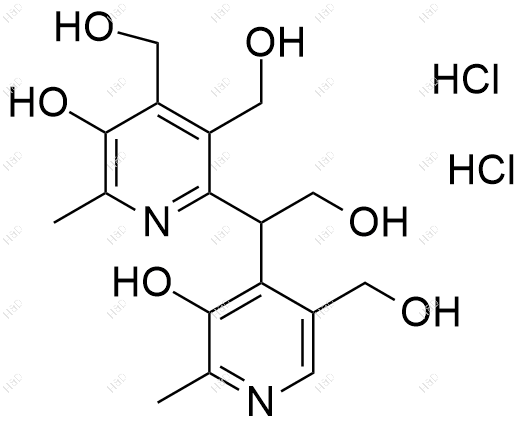 维生素B6杂质46(双盐酸盐)结构式