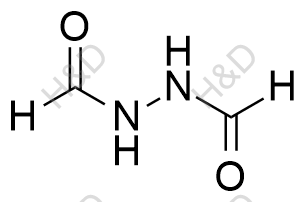 1,2-二甲酰肼化学结构式