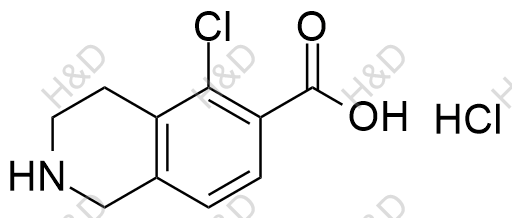 立他司特杂质30(盐酸盐)结构式