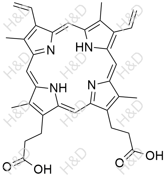 原卟啉化学结构式