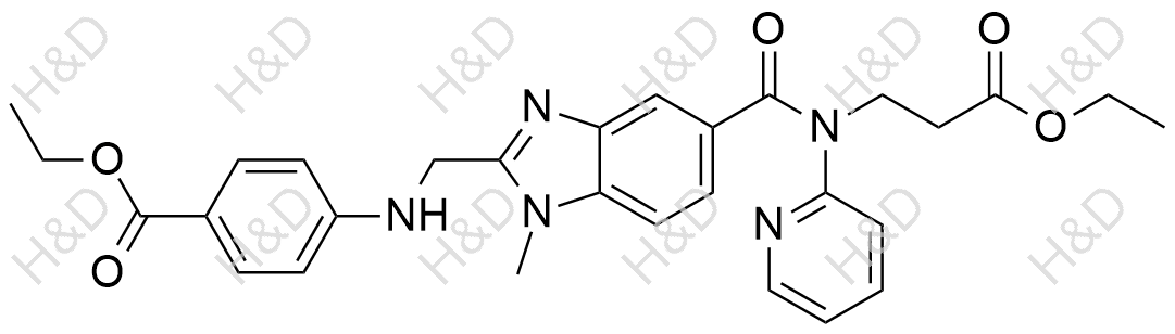 达比加群酯杂质78结构式