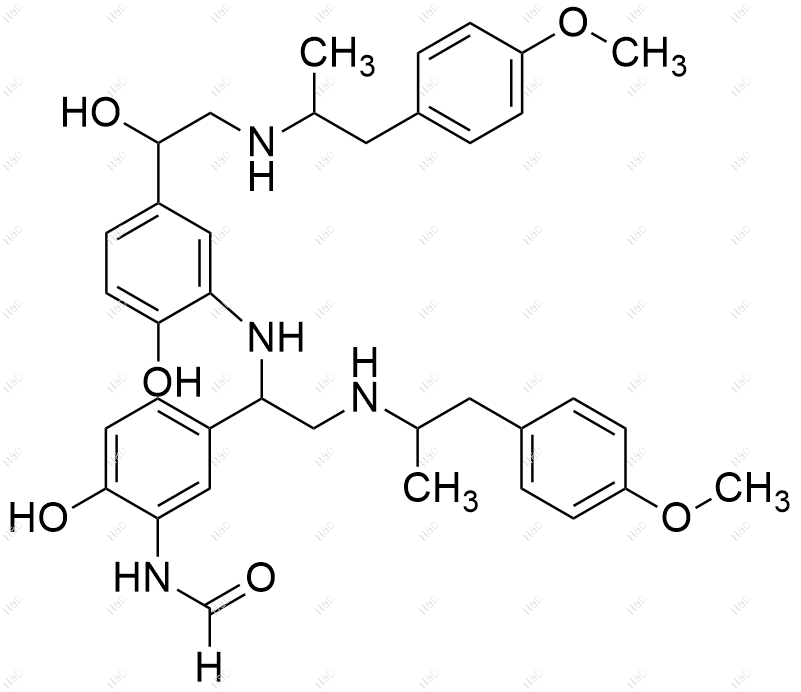 福莫特罗EP杂质F(Mixture of Diastereomers)结构式