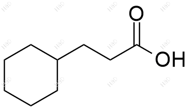 3-环己基丙酸化学结构式