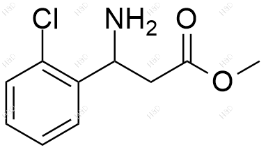 3-氨基-3-(2-氯苯基)丙化学结构式