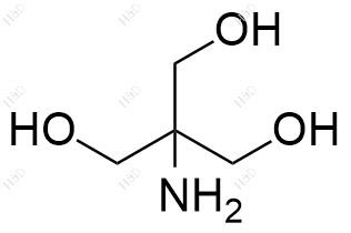 三(羟甲基)氨基甲烷化学结构式
