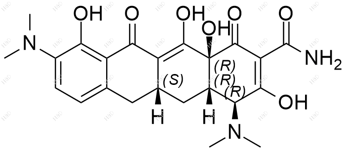 米诺环素杂质27结构式