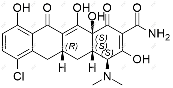 米诺环素杂质25结构式