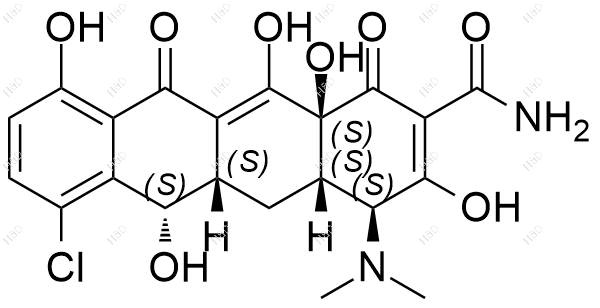 米诺环素杂质24结构式