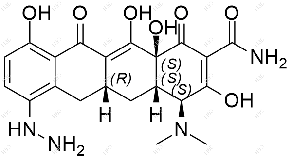 米诺环素杂质26结构式