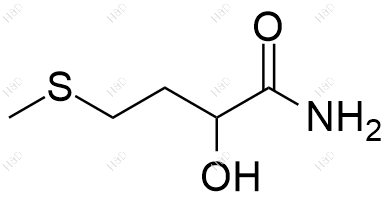2-羟基-4-(甲硫基)丁酰胺结构式