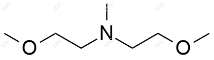 2-甲氧基-N-(2-甲氧基乙基)-N-甲基乙胺化学结构式