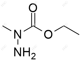 N-氨基-N-甲基-氨基甲酸乙酯化学结构式