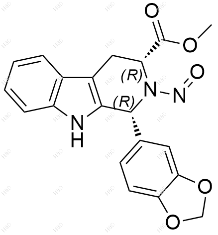 他达拉非杂质81结构式