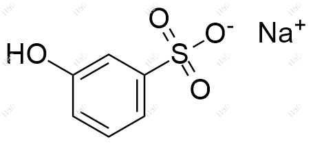 3-羟基苯磺酸钠化学结构式