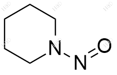 N-亚硝基哌啶化学结构式