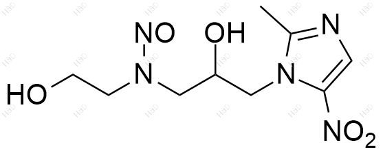 N-亚硝基吗啉硝唑杂质结构式