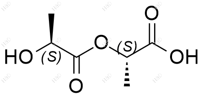 (S,S)-乳酰乳酸化学结构式