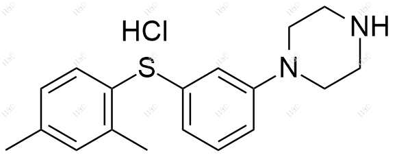 沃替西汀杂质9(盐酸盐）结构式