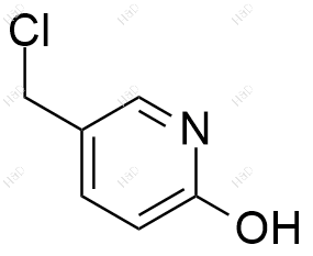 5-(氯甲基)吡啶-2(1H)-酮结构式