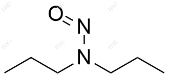 N-亚硝基二正丙胺化学结构式