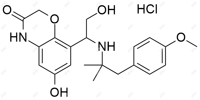 奥达特罗杂质35(盐酸盐)结构式