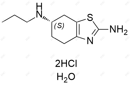 普拉克索（二盐酸盐水合物）结构式