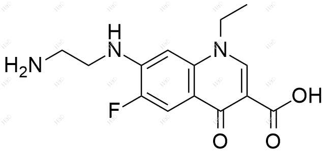 诺氟沙星EP杂质B化学结构式